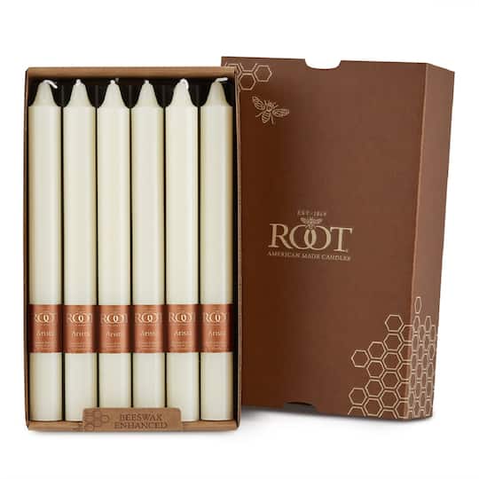 Root Candles Arista™ 9" Smooth Dinner Candles